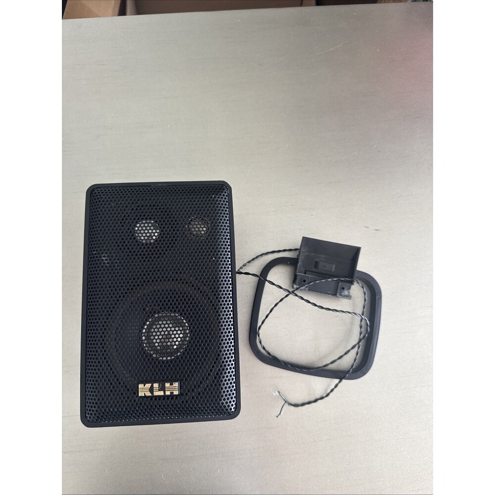 KLH Linear Dynamics Model 403 Compact Bookshelf Speaker with Wire Loop